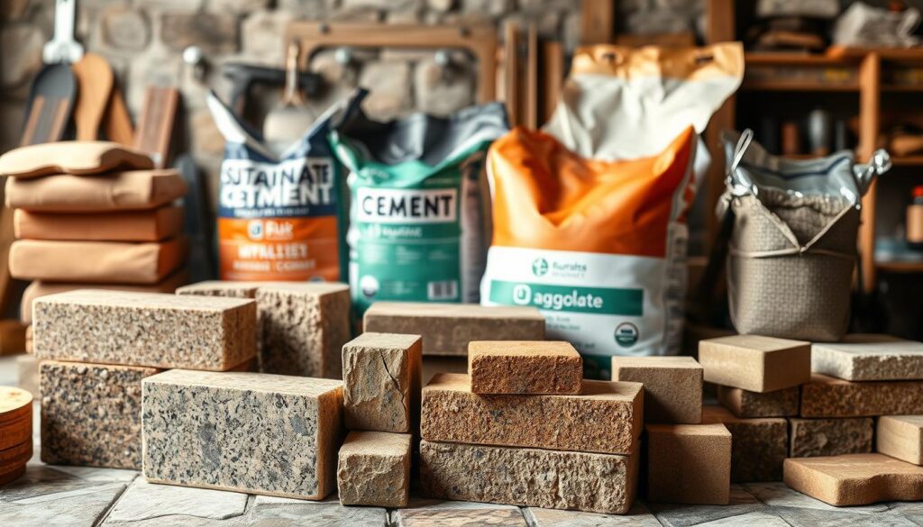 Premium materials for eco-friendly masonry