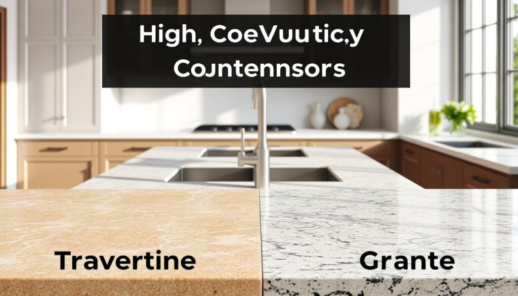 Cost Comparison of Travertine and Granite Countertops