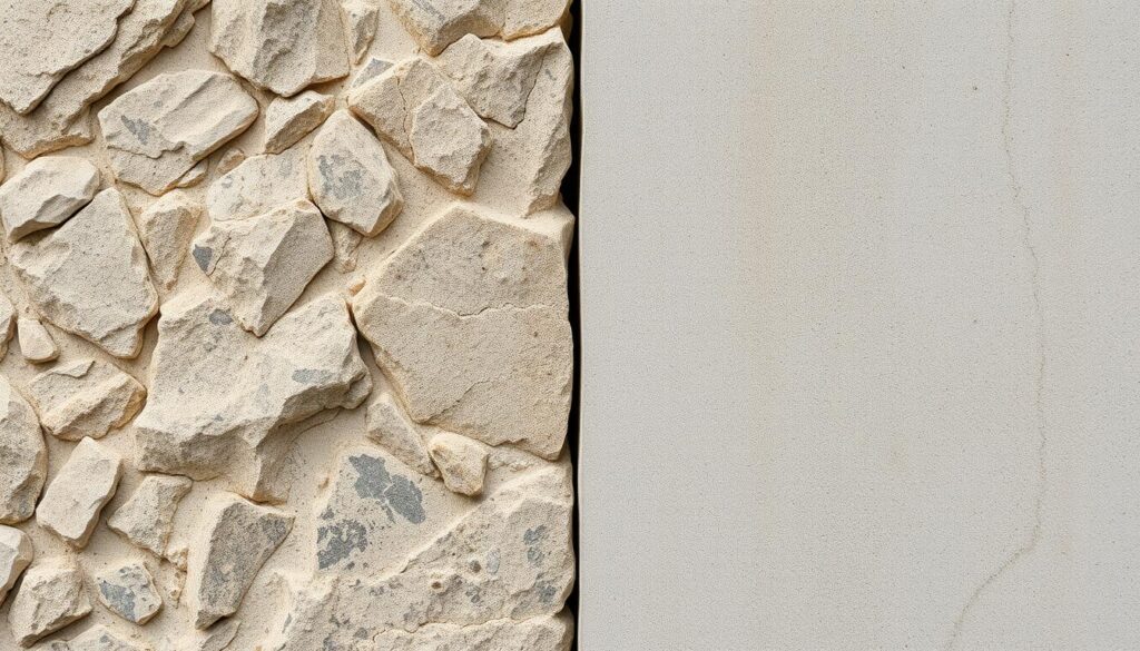 Natural Stone vs. Cast Stone comparison