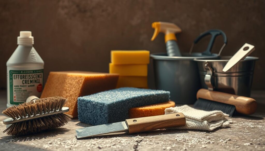 efflorescence removal tools